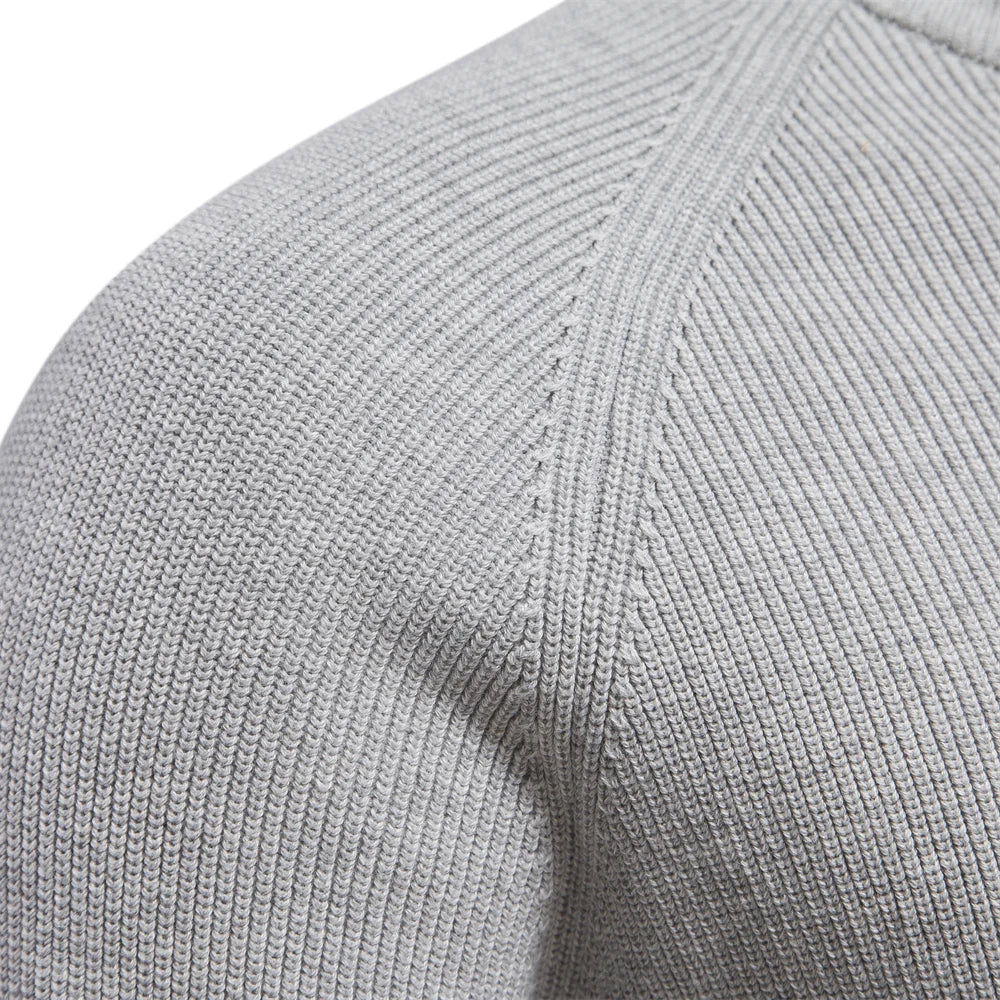 Thomas™ | Jersey de punto con cuello con cremallera