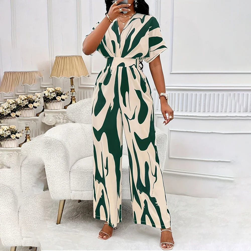 Abstract Elegance Jumpsuit