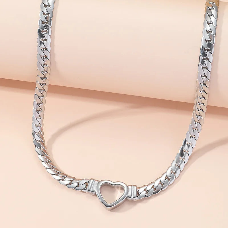 Heartstrings Snake Chain Necklace