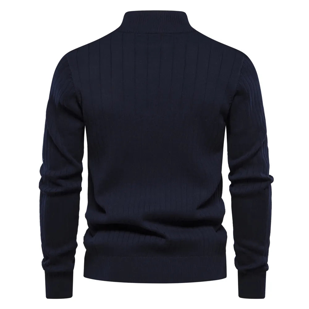Thomas™ | Jersey de punto con cuello con cremallera