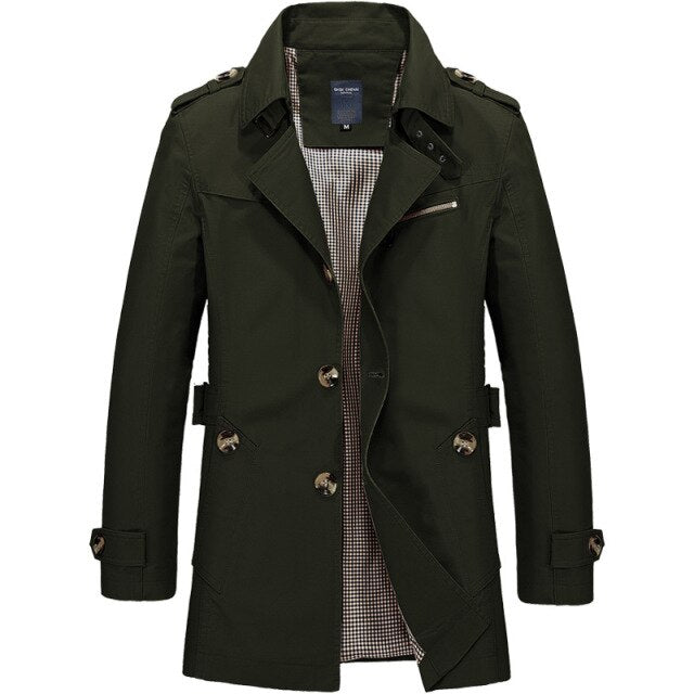 Abrigo largo vintage Sterling™
