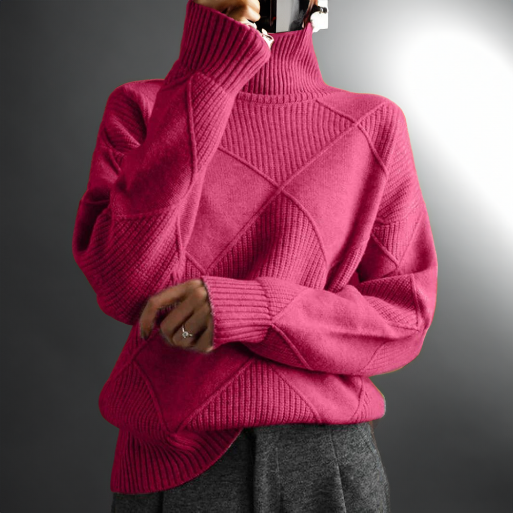 Serrenella Rollkragenpullover 