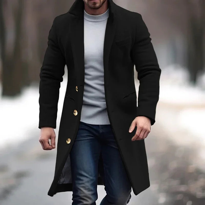 Onyx™ | Elite Woolen Overcoat