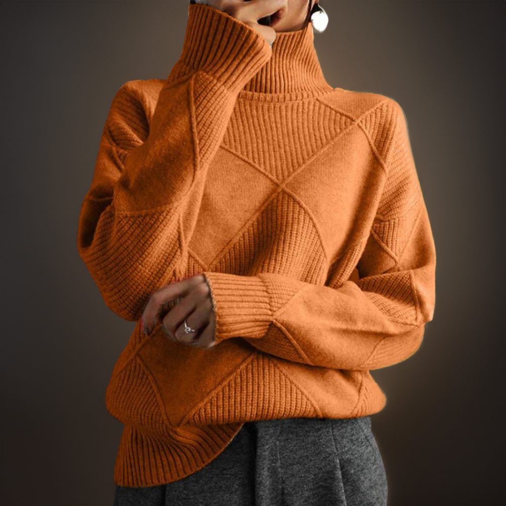 Serrenella Rollkragenpullover 